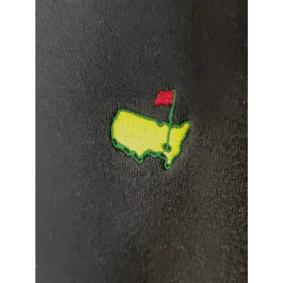 Masters Golf Clubhouse Collection Men's XXL Black 1/4 Zip Sweatshirt Pima Cotton - Picture 4 of 11